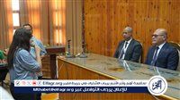 النعماني بين طلابه بالمنيا.. يتفقد معسكر الجوالة وبروفات الكورال