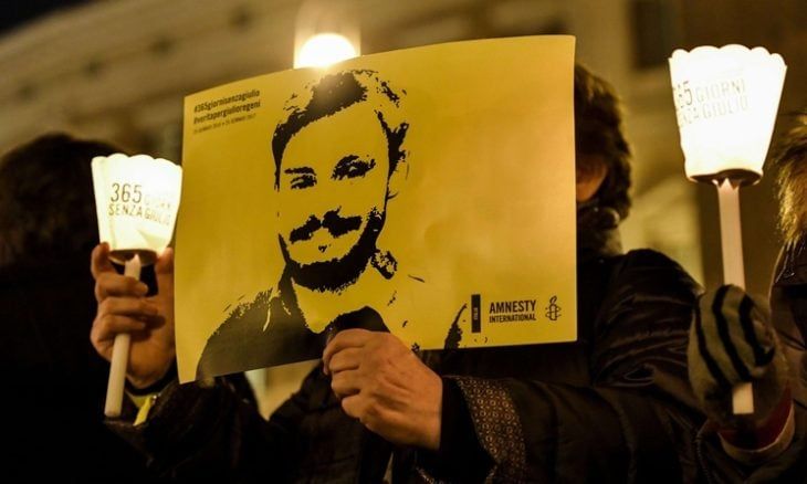 محكمة إيطالية تدين 3 مسؤولين أمنيين مصريين في مقتل الباحث ريجيني