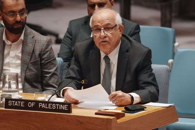 منصور لمجلس الأمن: الاستيطان والضم والهدم والتطهير العرقي تهديد وجودي للشعب الفلسطيني