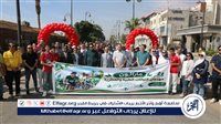 محافظ بني سويف يطلق شارة بدء ماراثون الدراجات ضمن مهرجان النباتات الطبية والعطرية