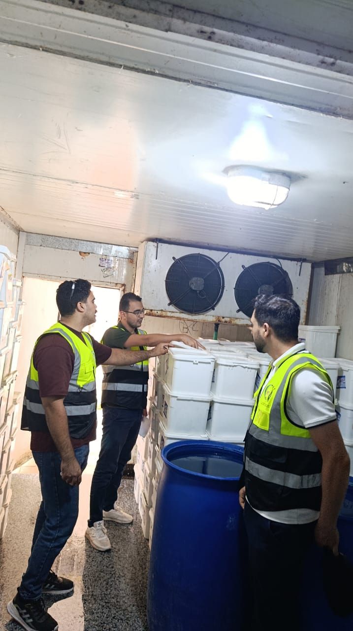ضبط 2.5 طن جبنة مضاف إليها صودا ك أو ية فى الغربية (صور)