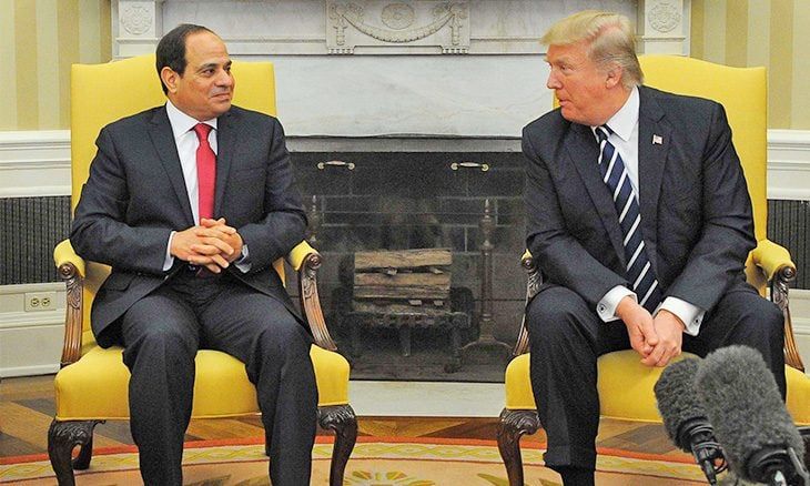 أمريكا تتنازل عن شرط حقوق الإنسان في مساعداتها العسكرية لمصر