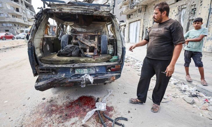 استشهاد فلسطيني وإصابة 4 آخرين بهجمات إسرائيلية على غزة