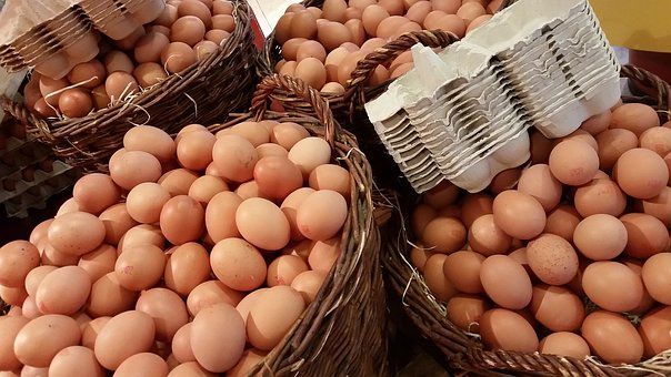 انخفاض الأبيض والأحمر وارتفاع البلدي، سعر كرتونة البيض اليوم الأحد في بورصة الدواجن