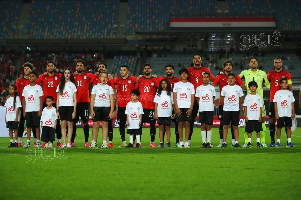 شوط أول سلبي بين منتخب مصر وجنوب إفريقيا (صور)