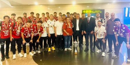 وزارة الشباب تستقبل بعثة منتخب ناشئي اليد بعد الفوز بالبطولة الأفريقية