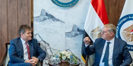 وزير البترول يبحث مع شركة "بي بي البريطانية" خطط توسيع أعمالها في مصر