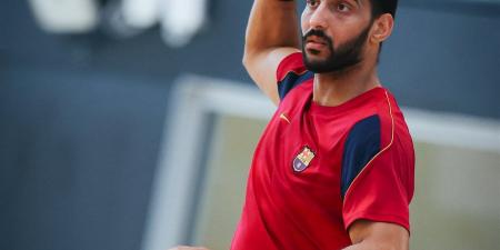 سيف الدرع يظهر مع برشلونة في افتتاح سوبر جلوب أمام بينهيروس البرازيلي