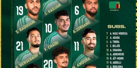 منتخب الجزائر يفوز على زامبيا 3-1 ويتصدر مجموعته في تصفيات أمم افريقيا