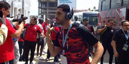 بعثة منتخب مصر تصل استاد جوبا استعدادا لمواجهة جنوب السودان بتصفيات أفريقيا (صور)