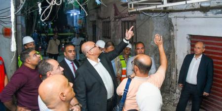 تحرك عاجل من محافظة الإسكندرية عقب ظهور ميل بعقار شارع المازني