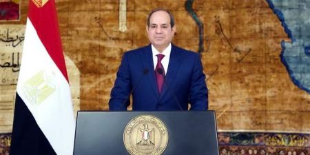 رسالة قوية من السيسي بشأن قضية المياه والأنهار العابرة للحدود