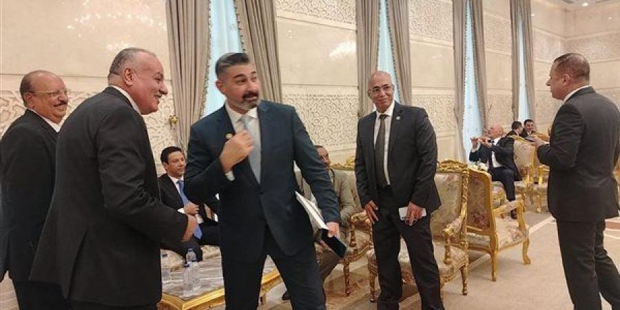 توافد أعضاء الشيوخ على مقر المجلس بالعاصمة الجديدة