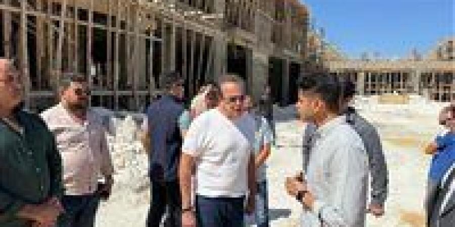 وزير الصحة يتفقد مشروع إنشاء مستشفى العلمين الجديدة ويؤكد الالتزام بالجدول الزمني