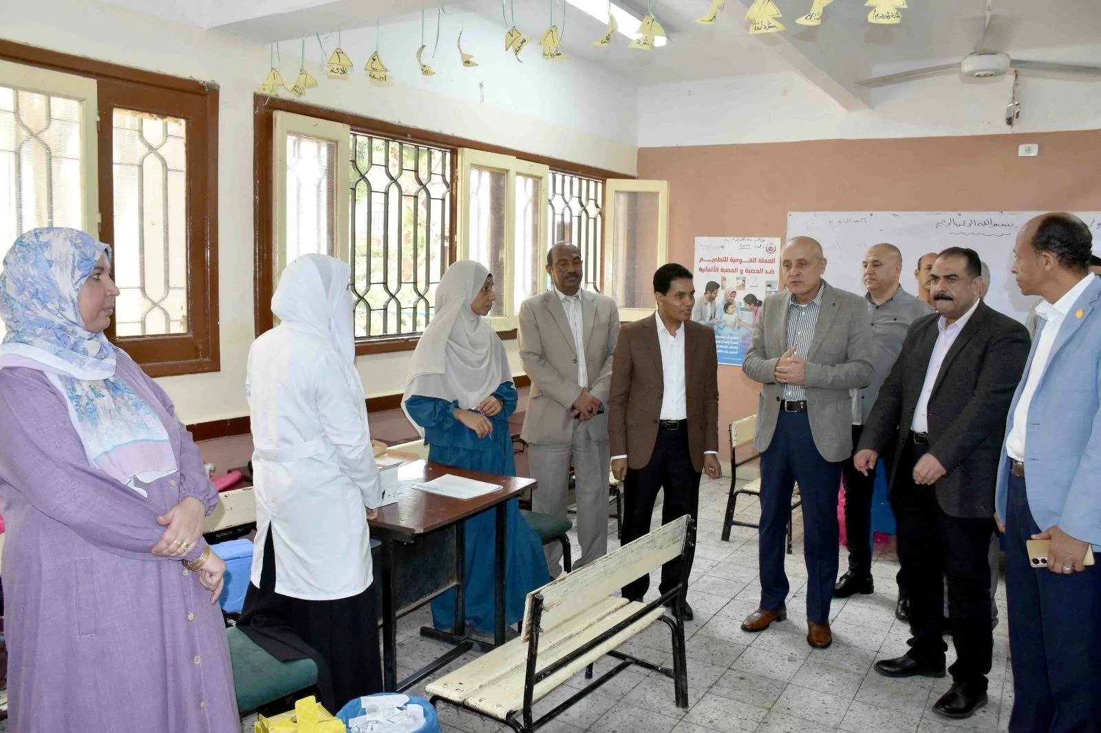 استهداف 306 ألف طفل للتطعيم ضد مرضي الحصبة والحصبة الألمانية بالأقصر