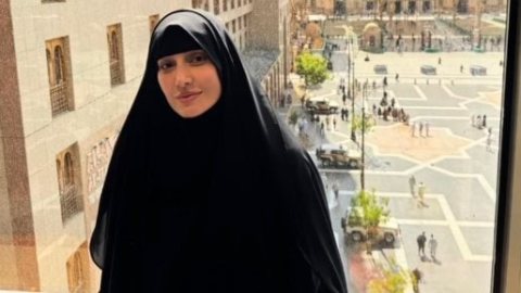 حلا شيحة فى أحدث ظهور من المدينة المنورة.. صور