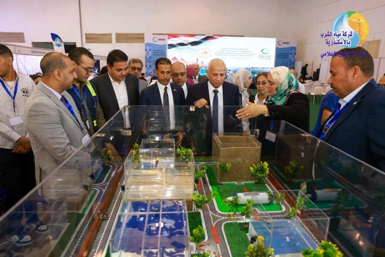 «ترشيد الاستهلاك والتنقية».. «مياه الإسكندرية» تستعرض ابتكاراتها ومشروعاتها التكنولوجية بمعرض IWWI 2026