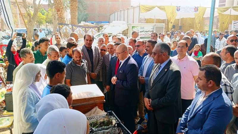 «فحص طبي مجاني ودعم مالي للغارمات» خلال مبادرة «فيوم الخير» في قرية جردو