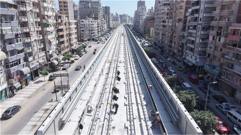 وزارة النقل: تقدم أعمال تنفيذ المرحلة الأولى من مترو الإسكندرية بطول 22 كم
