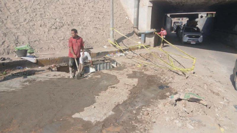 البدء في أعمال فنية لرفع كفاءة تصريف مياه الأمطار بنفق سندنهور وطوخ والفرنواني بشبرا الخيمة