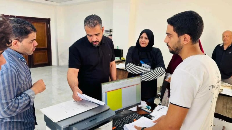 رئيس العبور الجديدة يتفقد سير العمل بالمراكز التكنولوجية وينبه على الربط الإلكتروني
