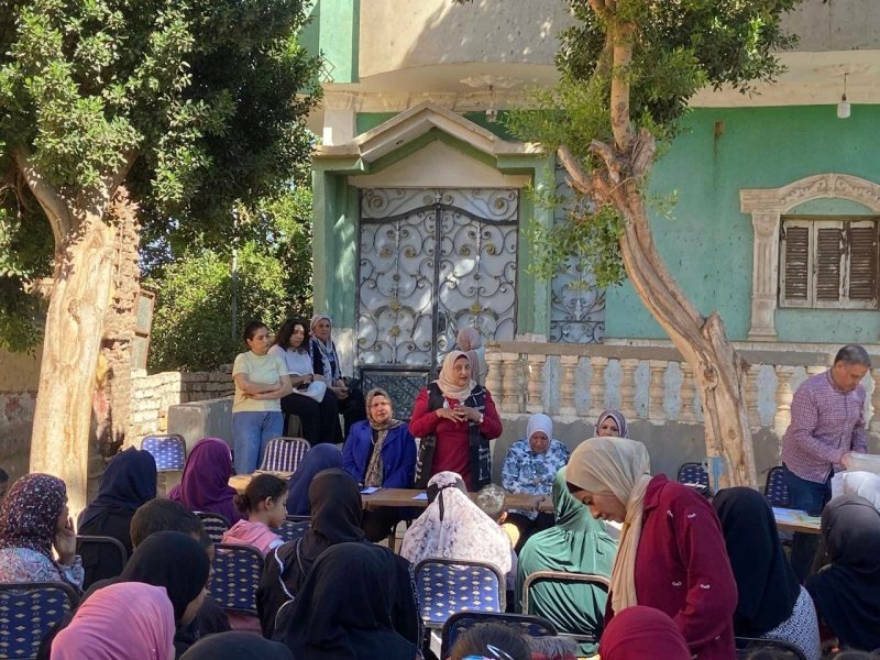 «احمي.. اسمع.. احتوي».. لقاء بالمنيا يحذر من الابتزاز الإلكتروني والزواج المبكر والعنف الأسري