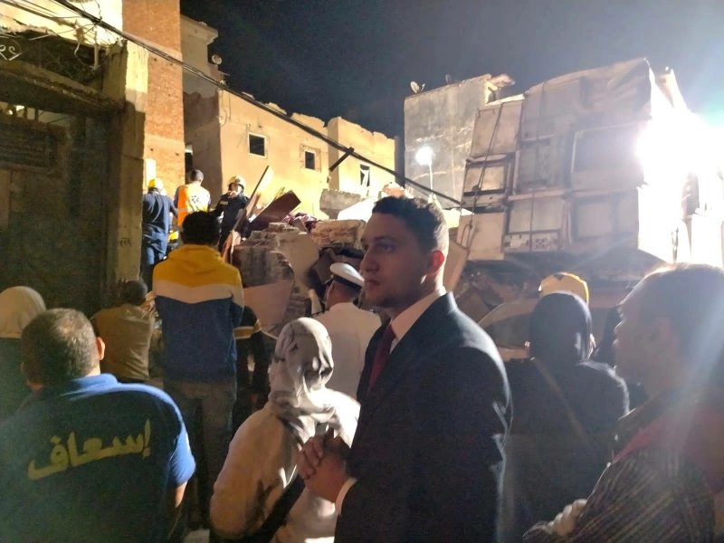 5 وفيات واثنين مصابين حصيلة ضحايا انهيار عقار الترعة المردومة بالإسكندرية