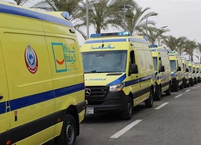 مصرع طالب وإصابة آخرين في انقلاب تروسيكل محمل بطلاب المدارس بالفيوم