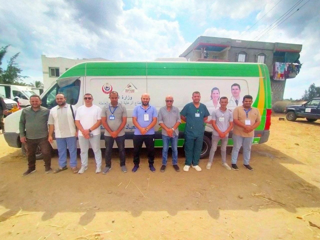 خدمات طبية مجانية وعقد جلسات توعية صحية خلال قافلة علاجية بالشرقية