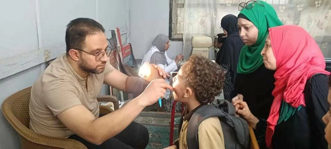 قافلة طبية مجانية تفحص 232 تلميذا بميت نما في قليوب
