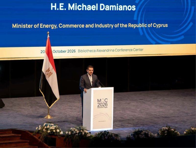 وزير الطاقة القبرصي من الإسكندرية: الشراكة مع مصر تدخل مرحلة جديدة واعدة