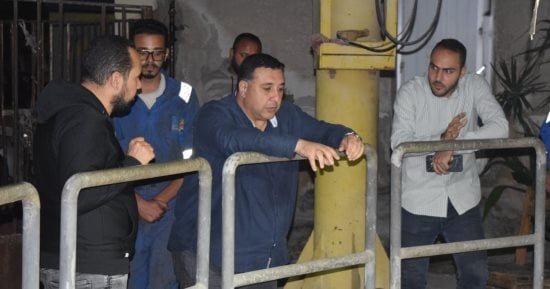 رئيس مياه القناة يتابع كفاءة التشغيل بمحطة صرف صحى مصطفى كامل بالإسماعيلية