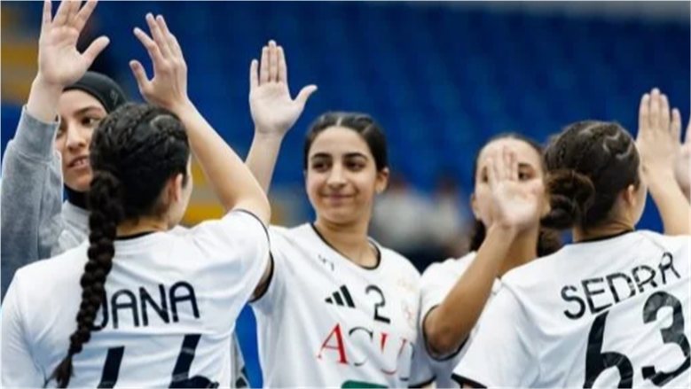 منتخب ناشئات اليد يواجه بيلاروسيا اليوم لحسم المركز الخامس في بطولة العالم بالمغرب