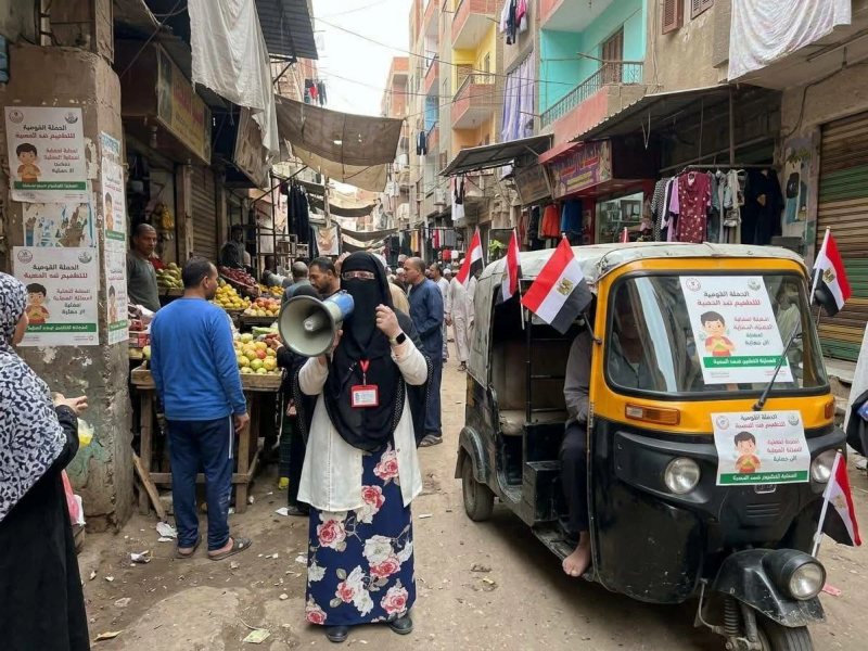 حملات مكثفة بصحة القليوبية لمواجهة الشائعات والتطعيم ضد الحصبة