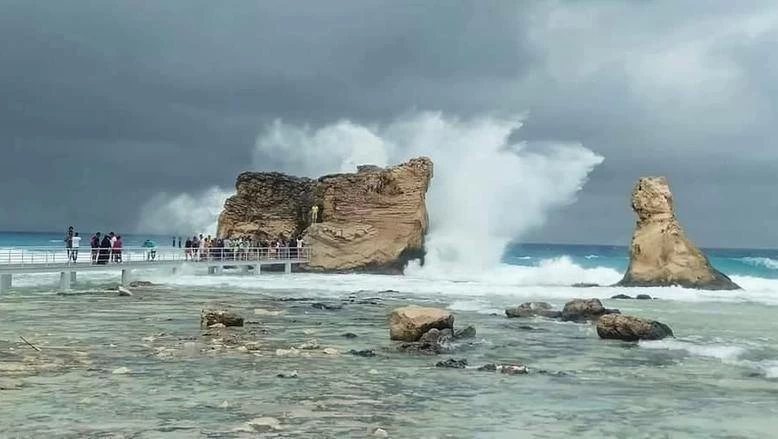الأرصاد: أمطار خفيفة ورياح نشطة على مطروح والساحل الشمالي