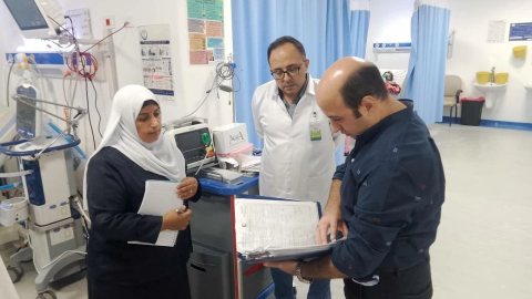 رصدا للخدمات الطبية.. وكيل مديرية الصحة بالقليوبية يتفقد أقسام مستشفى طوخ المركزي