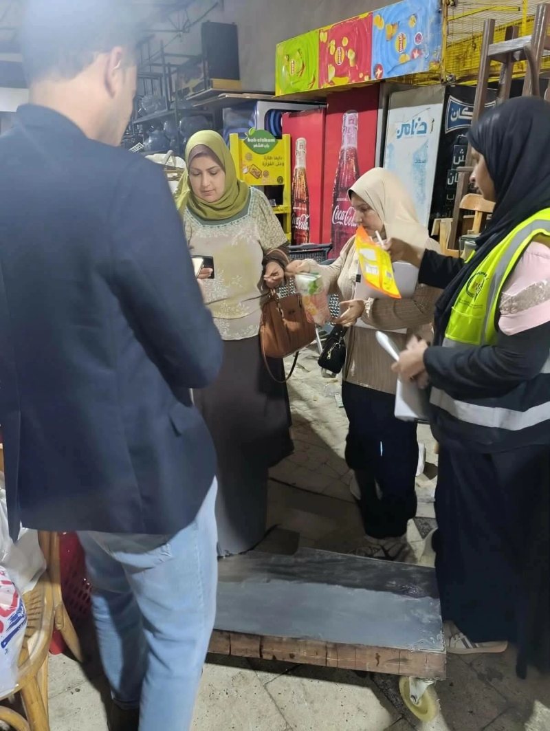 تشميع فوري لمخزن غير معلن وضبط منتجات منتهية الصلاحية ومجهولة المصدر بضواحي بورسعيد