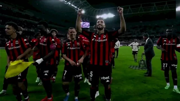 ماذا قدم محمد عبد المنعم مع نيس أمام رين بالدوري الفرنسي؟