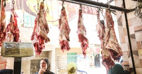 تعرف على أسعار اللحوم اليوم الجمعة بأسواق البحيرة