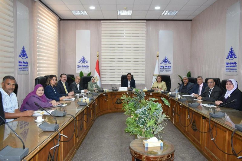 بدء الدراسة بالبرامج المزودجة بين جامعتى بنها كانتربري كرايست تشيرش بالعبور