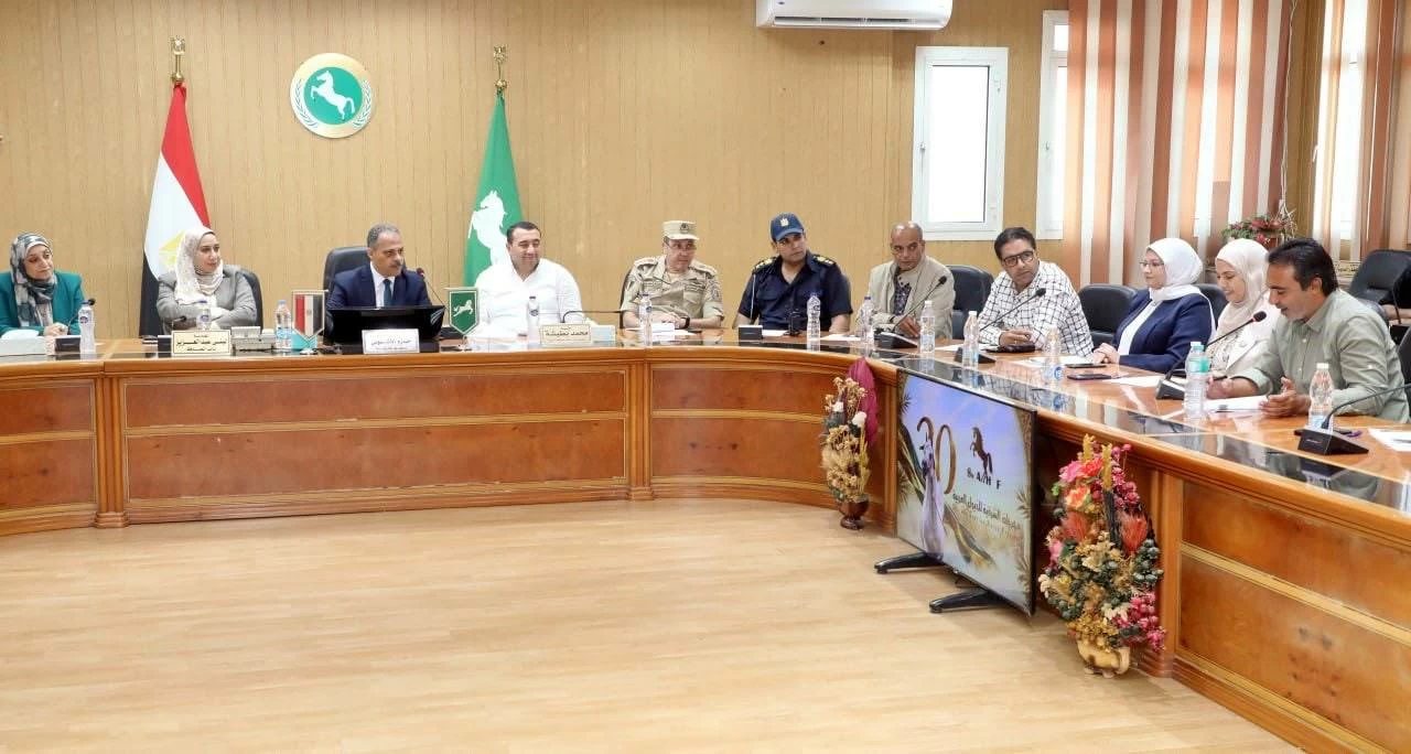 «الشرقية» تبحث الاستعدادات النهائية لانطلاق مهرجان الخيول العربية في دورته الـ30