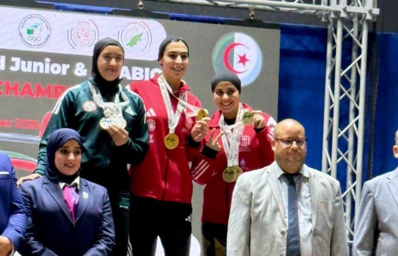 طالبة بجامعة طنطا تحصد ثلاث ذهبيات وثلاثة أرقام قياسية أفريقية في البطولة الأفريقية