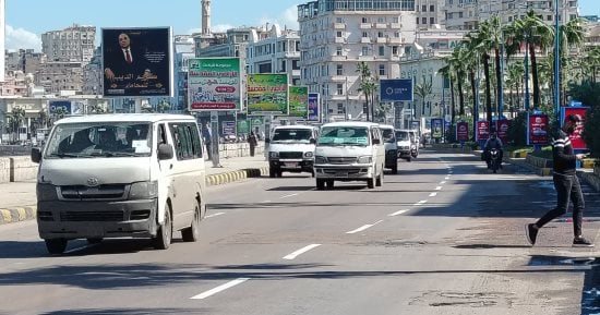 بعد ليلة من الأمطار الغزيرة.. شاهد حالة الطقس الآن فى الإسكندرية (فيديو)