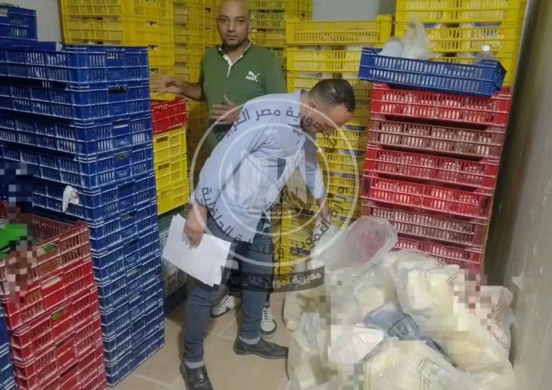 ضربة للغش التجاري.. ضبط 2.5 طن جبن ومواد خام داخل مصنع غير مرخص في القليوبية