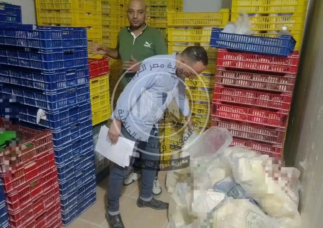 ضربة للغش التجاري.. ضبط 2.5 طن جبن ومواد خام داخل مصنع غير مرخص في القليوبية