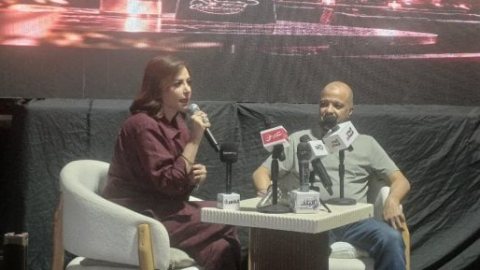 منال سلامة تكشف بدايتها فى فيلم الزمن الصعب وتروى كواليس لن أعيش فى جلباب أبى