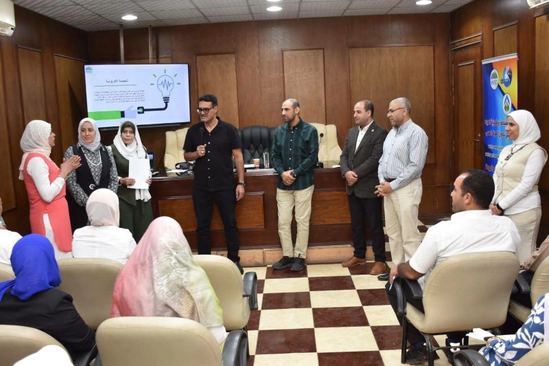 «مياه القليوبية» تبحث مأمونية المياه والصرف الصحي ومدى الالتزام بالمعايير المعتمدة