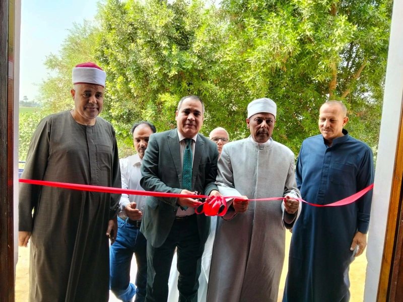محافظ بني سويف ينيب رؤساء مركزي سمسطا وإهناسيا لافتتاح مسجدين بتكلفة 8 ملايين جنيه